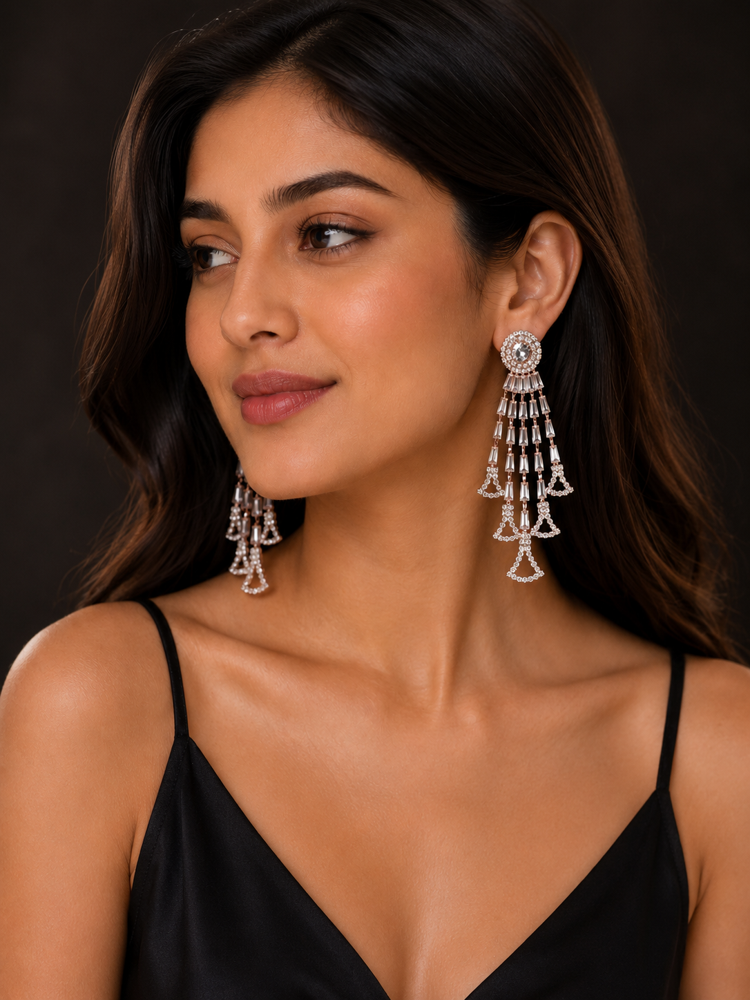 Rose Gold Stylish Tassels