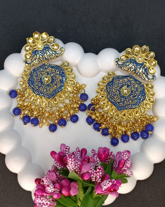 Blue Elegant Chandbalis