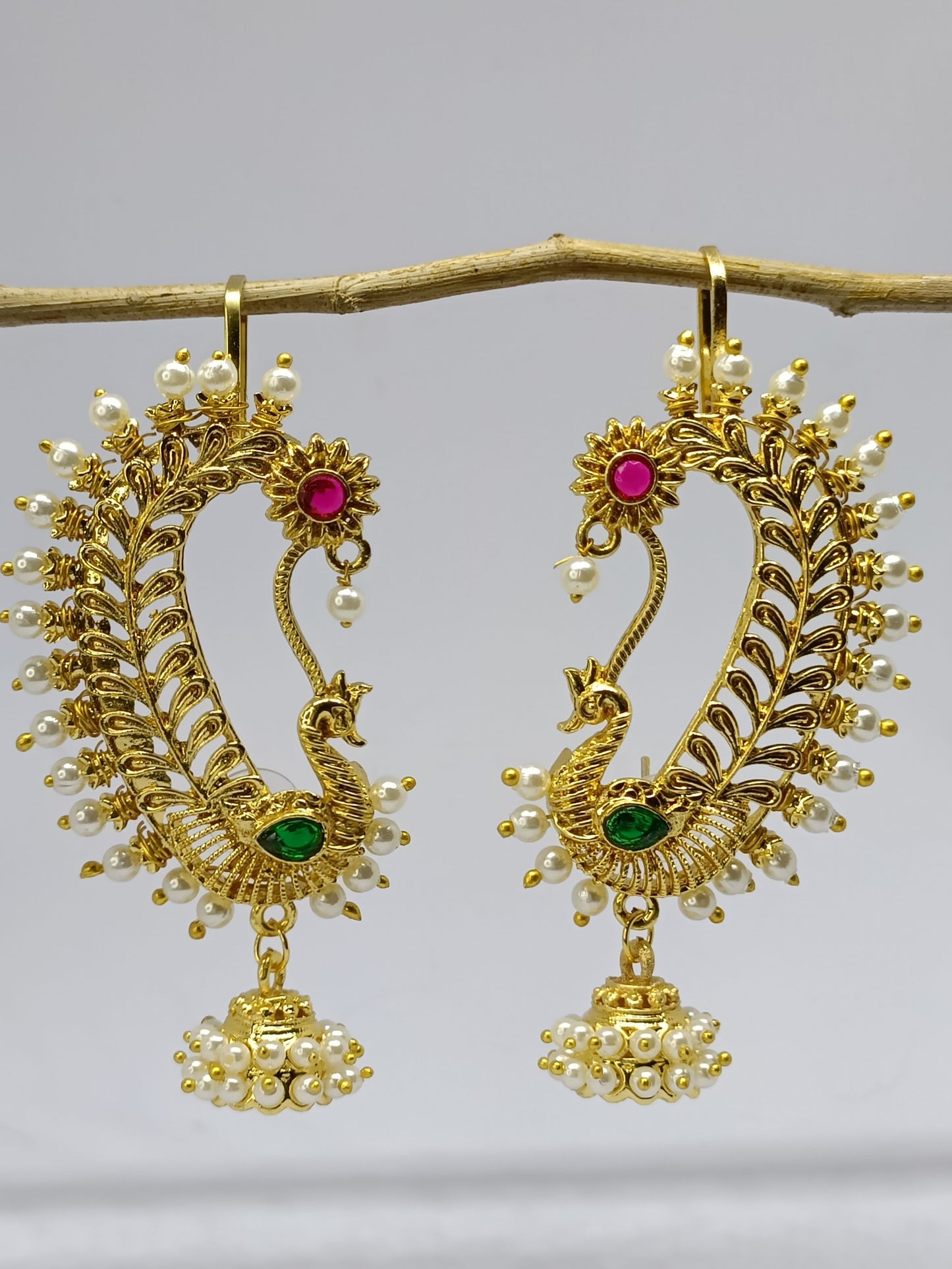 Golden Timeless Peacock Kaanbali