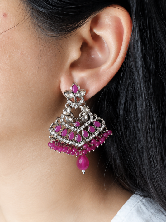 Magenta Elegant Chandaliers