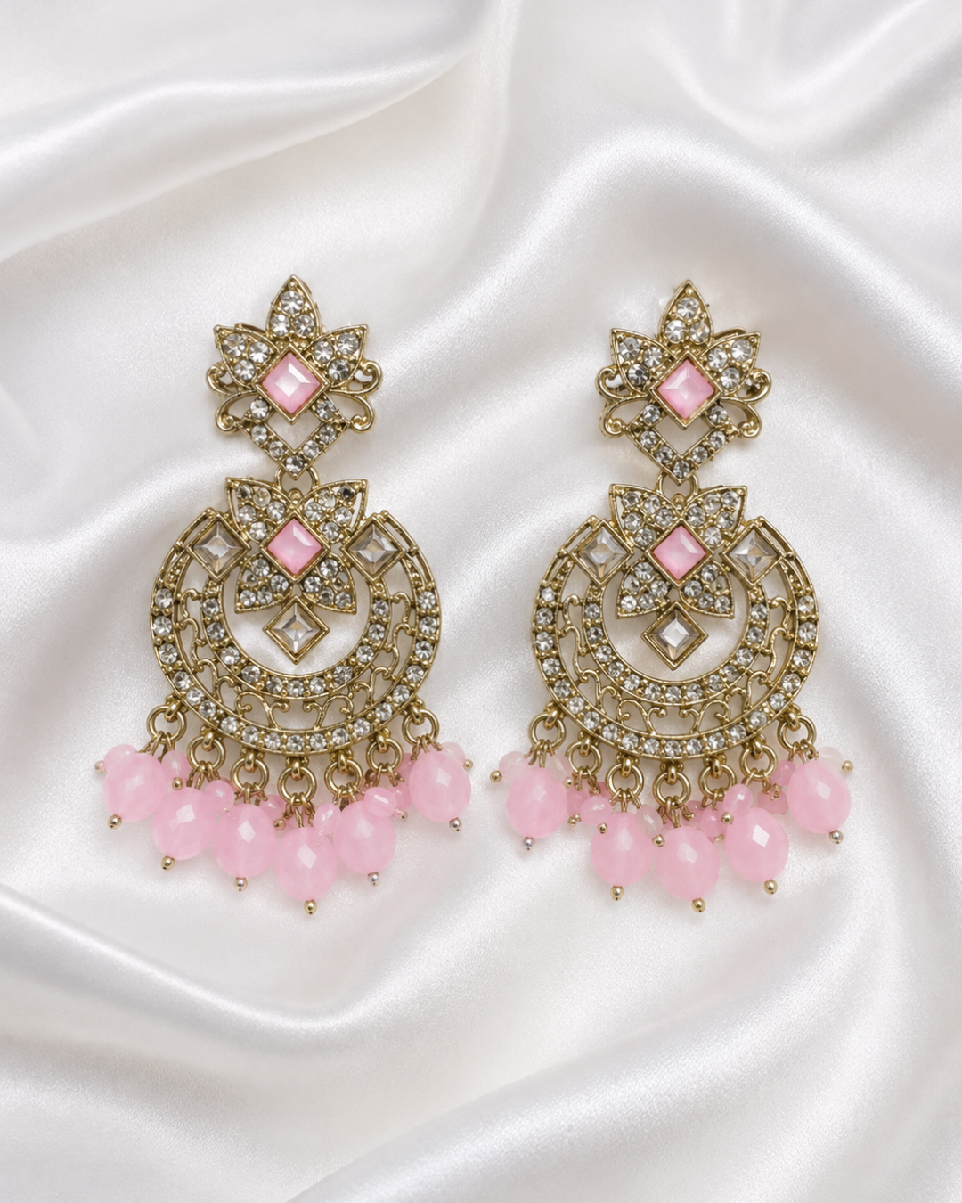 Light Pink Elegant Chandbali