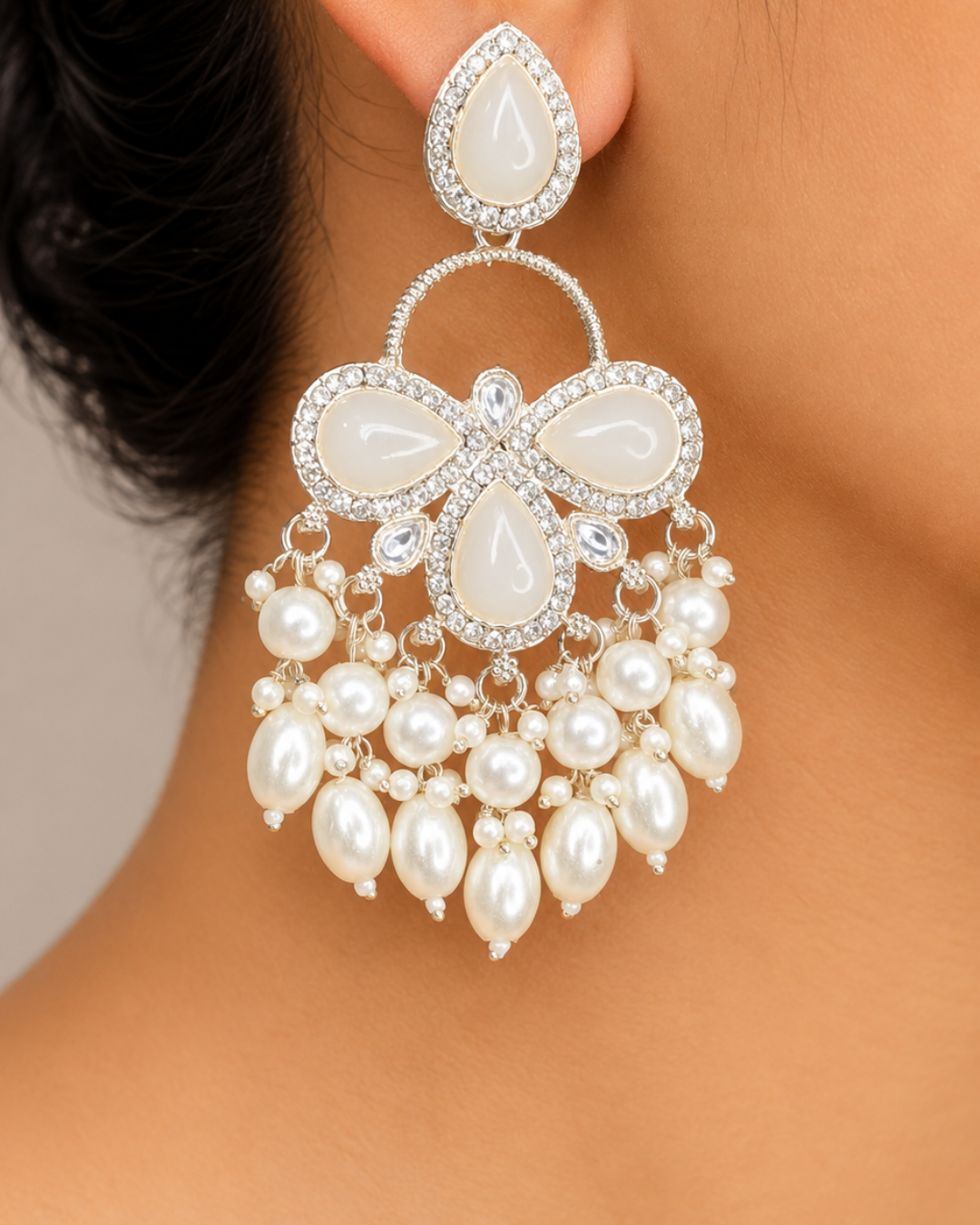 Ivory Drop Regal Chandeliers