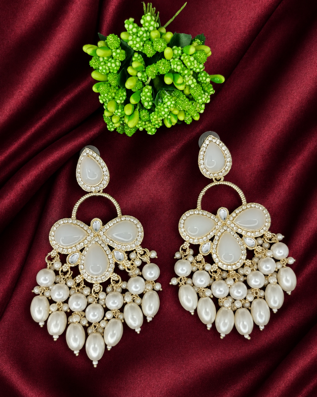 Ivory Drop Regal Chandeliers