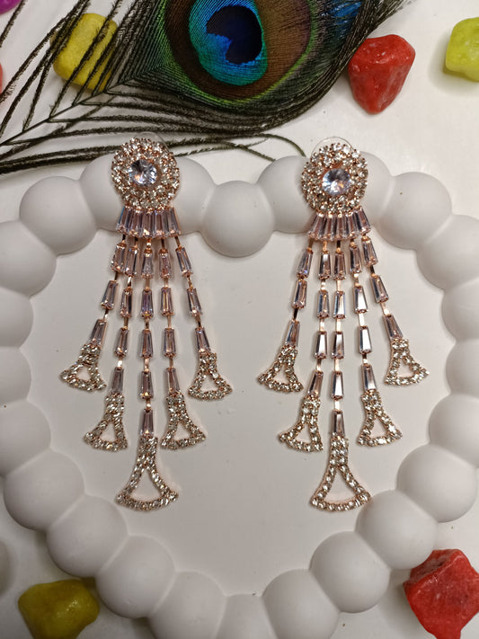 Rose Gold Stylish Tassels