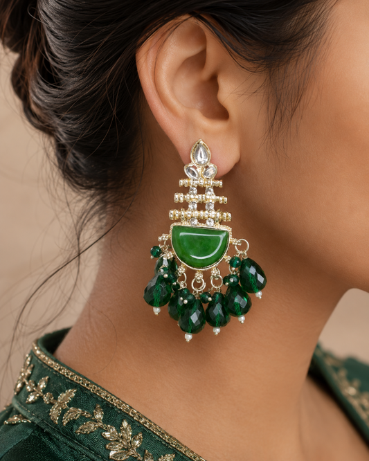 Stunning Green Chandaliers