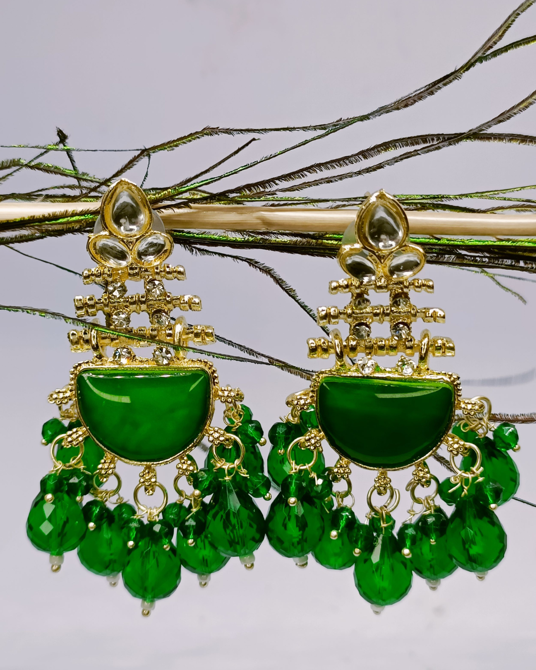 Stunning Green Chandaliers