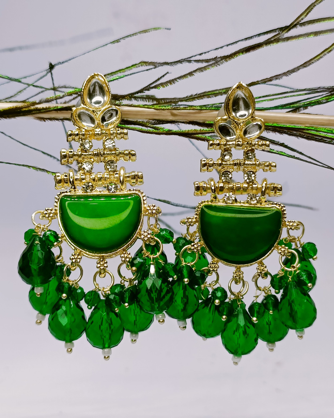 Stunning Green Chandaliers